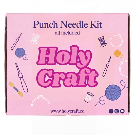 Punch Needle Kit - Green Mountains